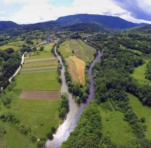 opština ribnik turistička razglednica 