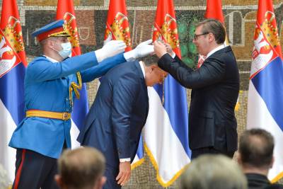  Dodiku uručen Orden Republike Srbije (FOTO) 