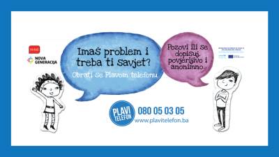  Kampanja “Plavog telefona” pod nazivom “Niste sami” namijenjena djeci, ali i odraslima (VIDEO) 