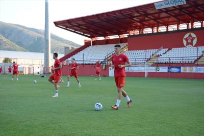  konferencijska liga velež kolerejn trening testiranje navijači 