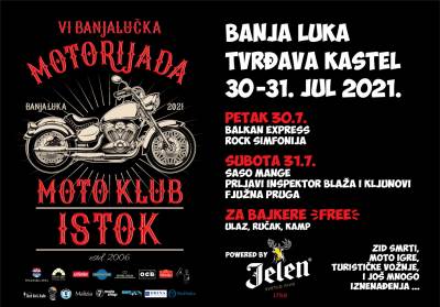  Rok Simfonija i Prljavi inspektor Blaža na Banjalučkoj motorijadi 