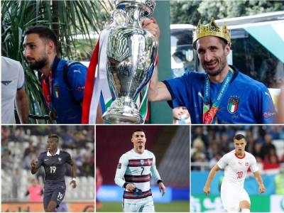  najboljih 11 igrača euro 2020 