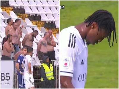  prekid zbog rasizma na utakmici čukarički voždovac 