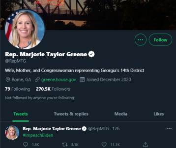  Twitter nemilosrdan s antivakserima: Blokiran nalog republikanke Merdžori Tejlor Grin 