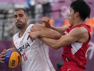  olimpijske igre basket srbija letonija 22 16 