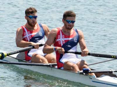  martin mačković i mihajlo vasić u finalu veslanje olimpijske igre 
