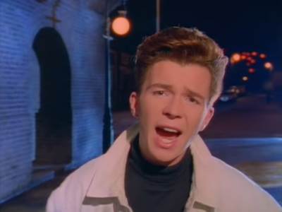  Never gonna give you up milijardu pregleda na youtube 