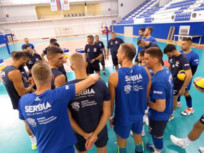  reprezentacija srbije odbojka pripreme pale 