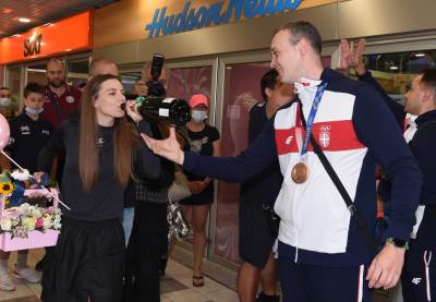 milenko sebić doček na aerodromu 