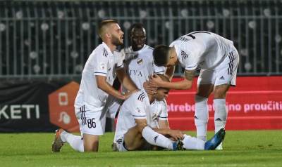  čukarički - hamarbi 3:1, konferencijska liga 