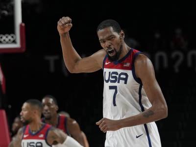 kevin durent i tri finala olimpijskih igara osvojio zlato i ubacio 89 poena 