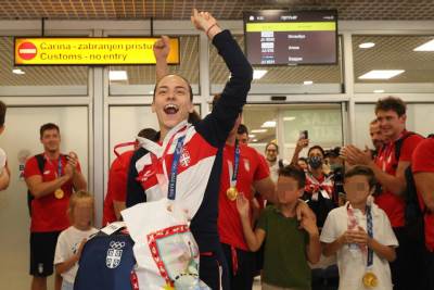  jovana preković doček u beogradu 