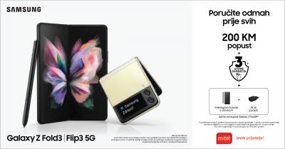  Poručite Galaxy Z Fold3 5G i Flip3 5G prije svih 