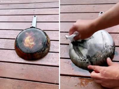  Kako oprati zagorjele tiganje šerpe 