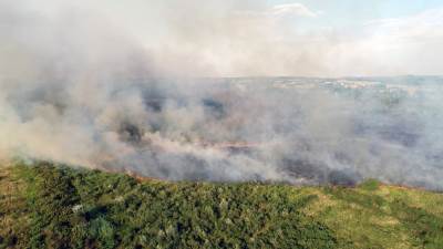  Gori nisko rastinje kod Prnjavora, nema ugroženih objekata (FOTO) 