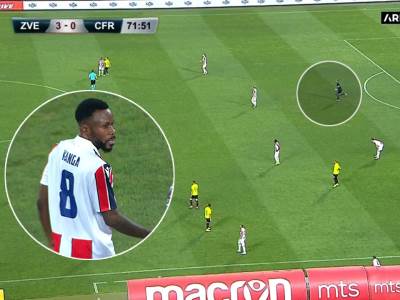  crvena zvezda kluž kanga izmjena 