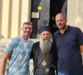  patrijarh porfirije susret ljubljana raša nesterović goran dragić 