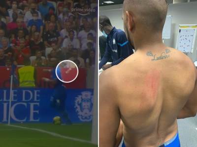  prekinuta utakmica nica olimpik marselj razlog 