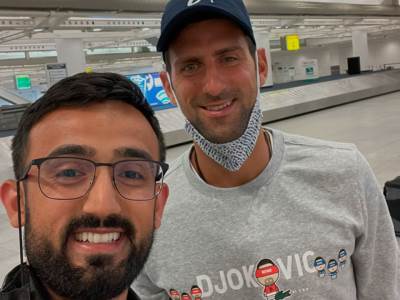  novak đoković us open problemi s okom 
