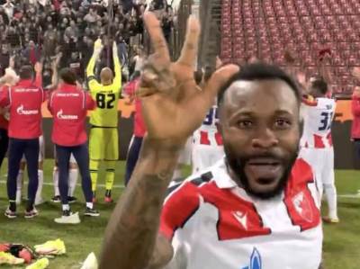  Kanga podigao tri prsta fk crvena zvezda 