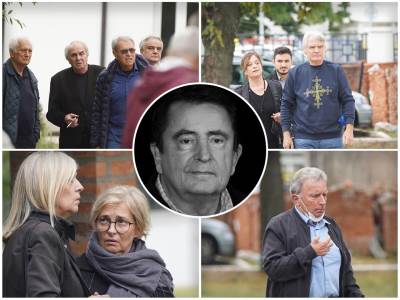  Sahranjen Lane Gutović: Glumca na vječni počinak ispratio crkveni hor (FOTO, VIDEO) 