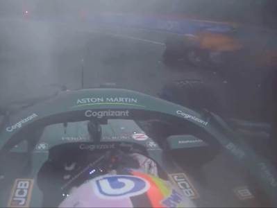  sebastijan fetel ljut sudar kiša formula 1 