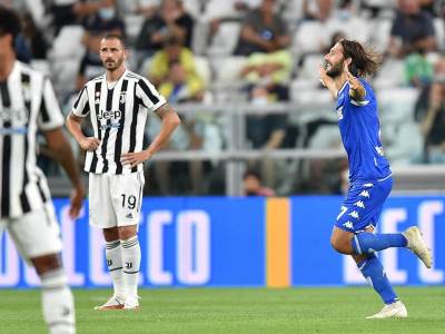  juventus - empoli 0:1 serija a 2. kolo 