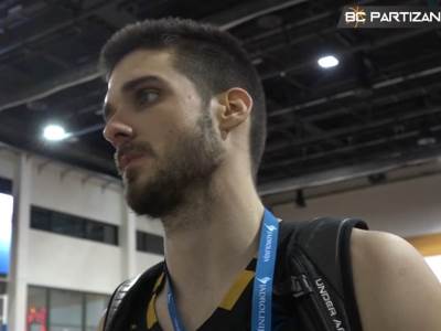  kapiten kk partizan rade zagorac opominje poslije poraza od cibone 