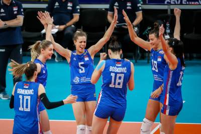  odbojka evropsko prvenstvo žene polufinale srbija turska 