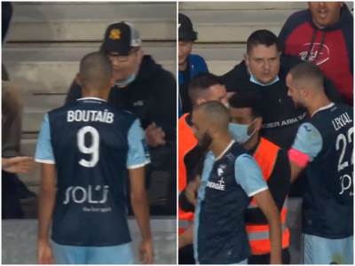  liga 2 avr tuluz igrač kod izmjene krenuo ka tribinama 