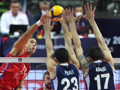  italija pobijedila srbiju i plasirala se u finale evropskog prvenstva za odbojkaše 