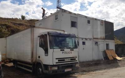  Kontejneri u blizini punkta Jarinje 