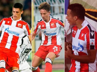  trojica mladih fudbalera crvene zvezde obilježila vječiti derbi 