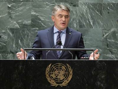  Prekid lajv prenosa govra Željka Komšića u UN 