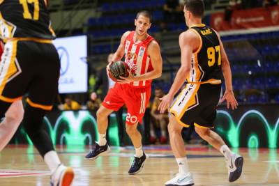  crvena zvezda split 97:61 aba liga 1. kolo 