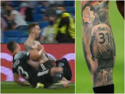  liga šampiona tetovaža igrača šerifa koji je srušio real  