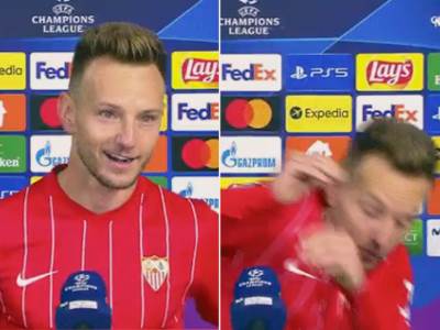  ivana rakitića navijači gađali pivom 