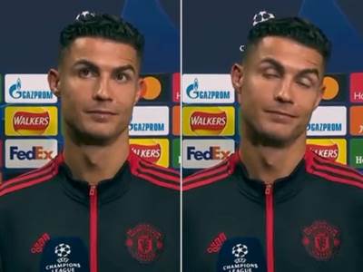  kristijano ronaldo reakcija nakon gola u posljednjim sekundama mančester junajted viljareal 