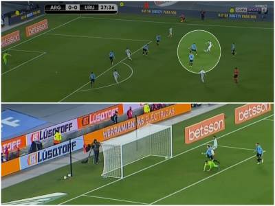  argentina urugvaj gol lionel mesi  