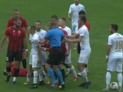  sloboda užice pomoćnik udario glavnog trenera  