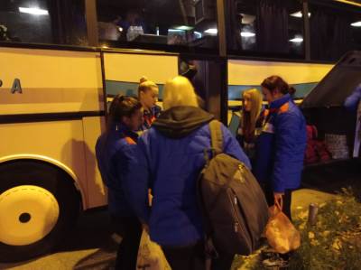  ŽRK Borac otputovao na meč protiv Dunajske Strede FOTO 