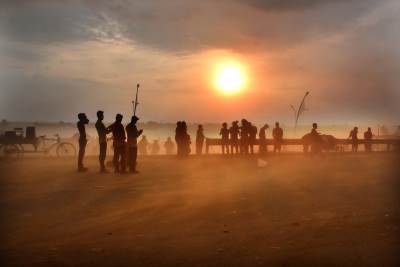  Pješčana oluja u Bangladešu 