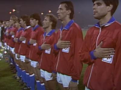  Prva utakmica Hrvatske 1990. godine 