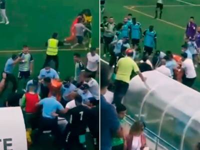  Haos na fudbalskoj utakmici u Portugalu 