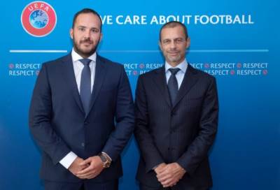  Aleksandar Čeferin u posjeti Fudbalskom savezu BiH 