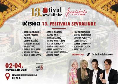  Evo ko su učesnici 13. Festivala sevdalinke u Tuzli 