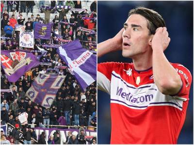  navijači fiorentine ne žele da ih pozdravlja dušan vlahović 