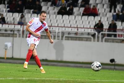  nemanja bilbija 11. gol u m:tel premijer ligi bih željezničar - zrinjski 0:3 15. kolo 