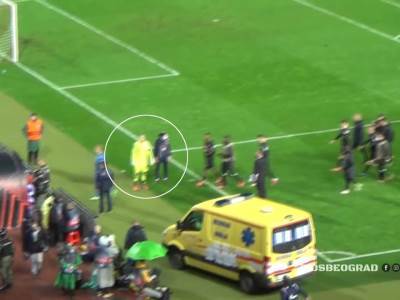  crvena zvezda mitjiland incident snimci fotografije  