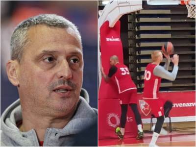  kk crvena zvezda eron vajt ponovo radi sa loptom 